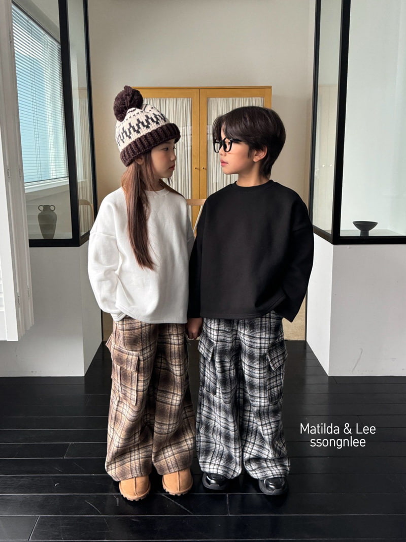 Matilda & Lee - Korean Children Fashion - #kidzfashiontrend - Check Pocket Pants - 10