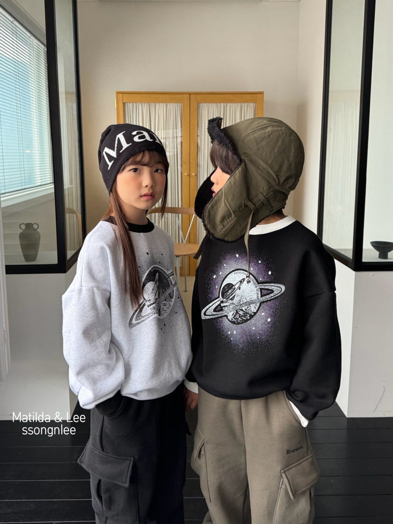 Matilda & Lee - Korean Children Fashion - #kidzfashiontrend - Earth Sweatshirt - 9