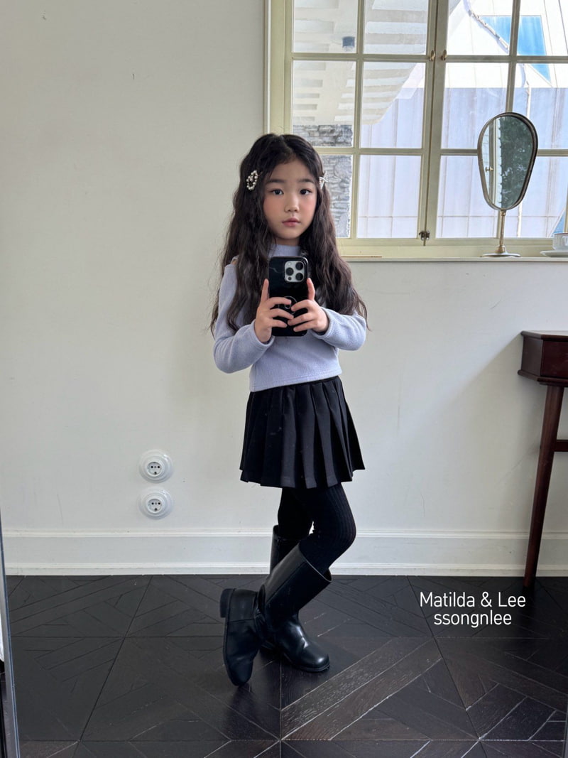 Matilda & Lee - Korean Children Fashion - #kidzfashiontrend - Pleated Skirt - 8