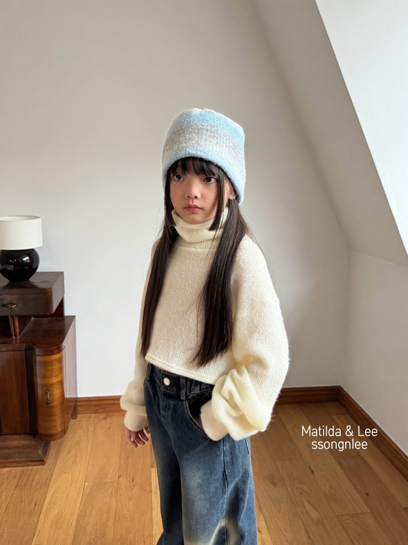 Matilda & Lee - Korean Children Fashion - #littlefashionista - Vintage Heart Denim Pants - 12