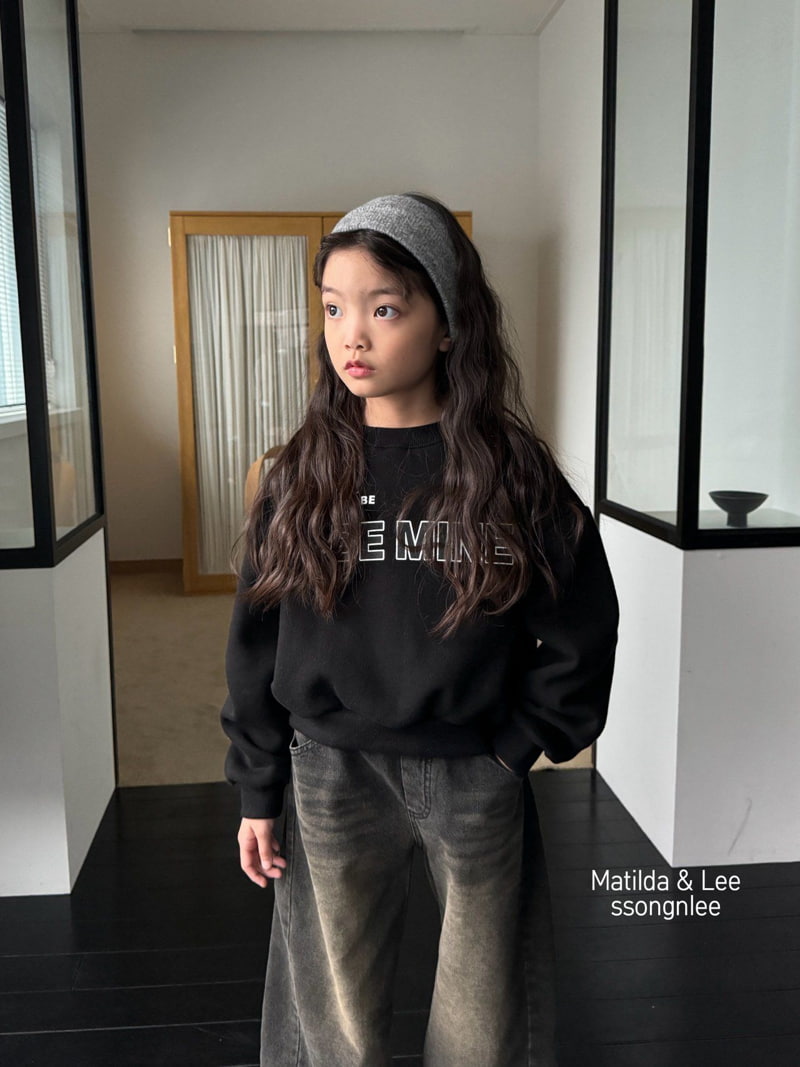 Matilda & Lee - Korean Children Fashion - #littlefashionista - Be Mind Crop Sweatshirt - 11