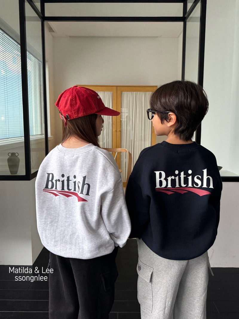 Matilda & Lee - Korean Children Fashion - #littlefashionista - British Sweatshirt - 9