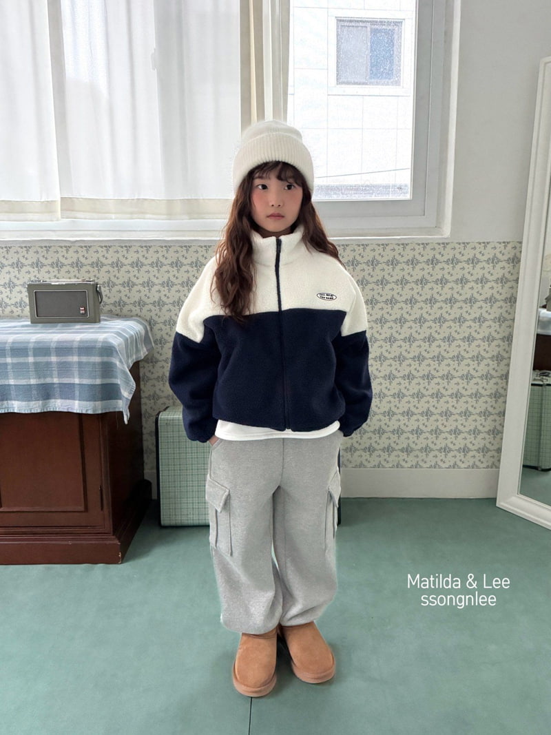 Matilda & Lee - Korean Children Fashion - #Kfashion4kids - Raglan Fleece Jacket - 4