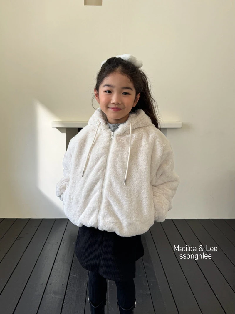 Matilda & Lee - Korean Children Fashion - #littlefashionista - Mink Hooded Jumper - 3