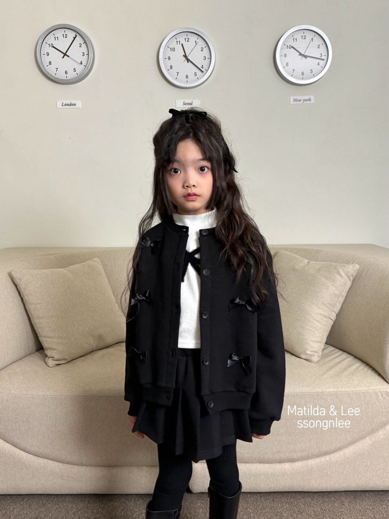 Matilda & Lee - Korean Children Fashion - #littlefashionista - Ribbon Cardigan - 6