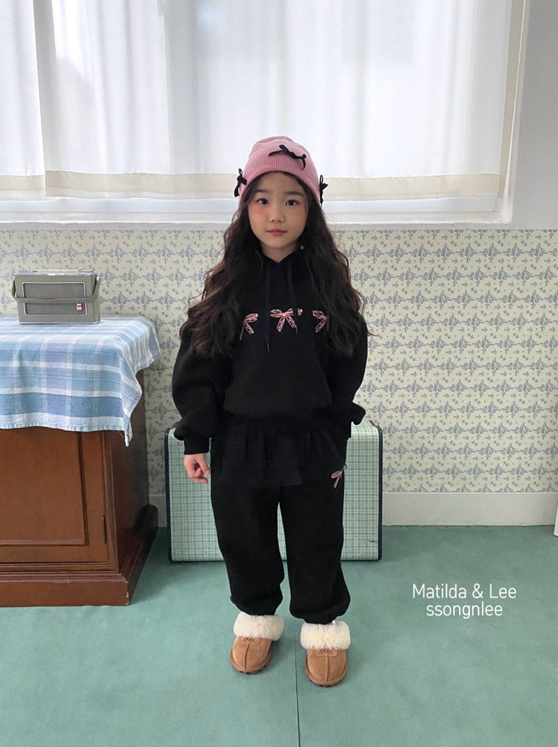 Matilda & Lee - Korean Children Fashion - #littlefashionista - Lace Ribbon Hood - 2