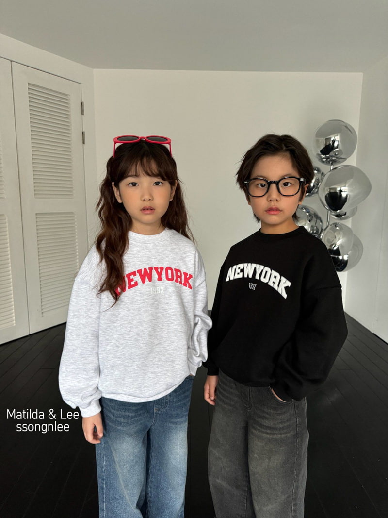 Matilda & Lee - Korean Children Fashion - #littlefashionista - New York Sweatshirt - 11