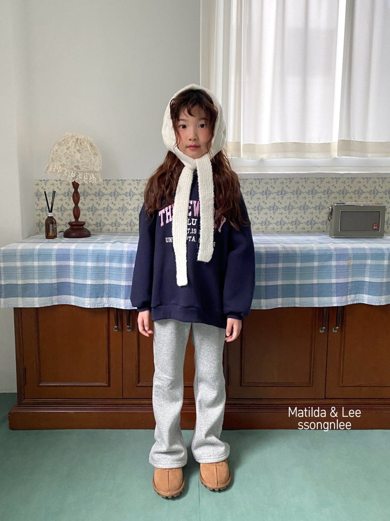 Matilda & Lee - Korean Children Fashion - #littlefashionista - Ribbed Bootcut Pants - 6