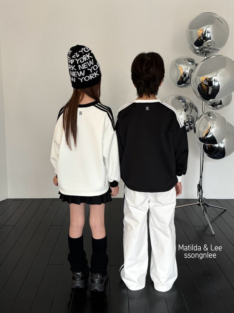 Matilda & Lee - Korean Children Fashion - #Kfashion4kids - JE Shoulder Tape Tee - 4