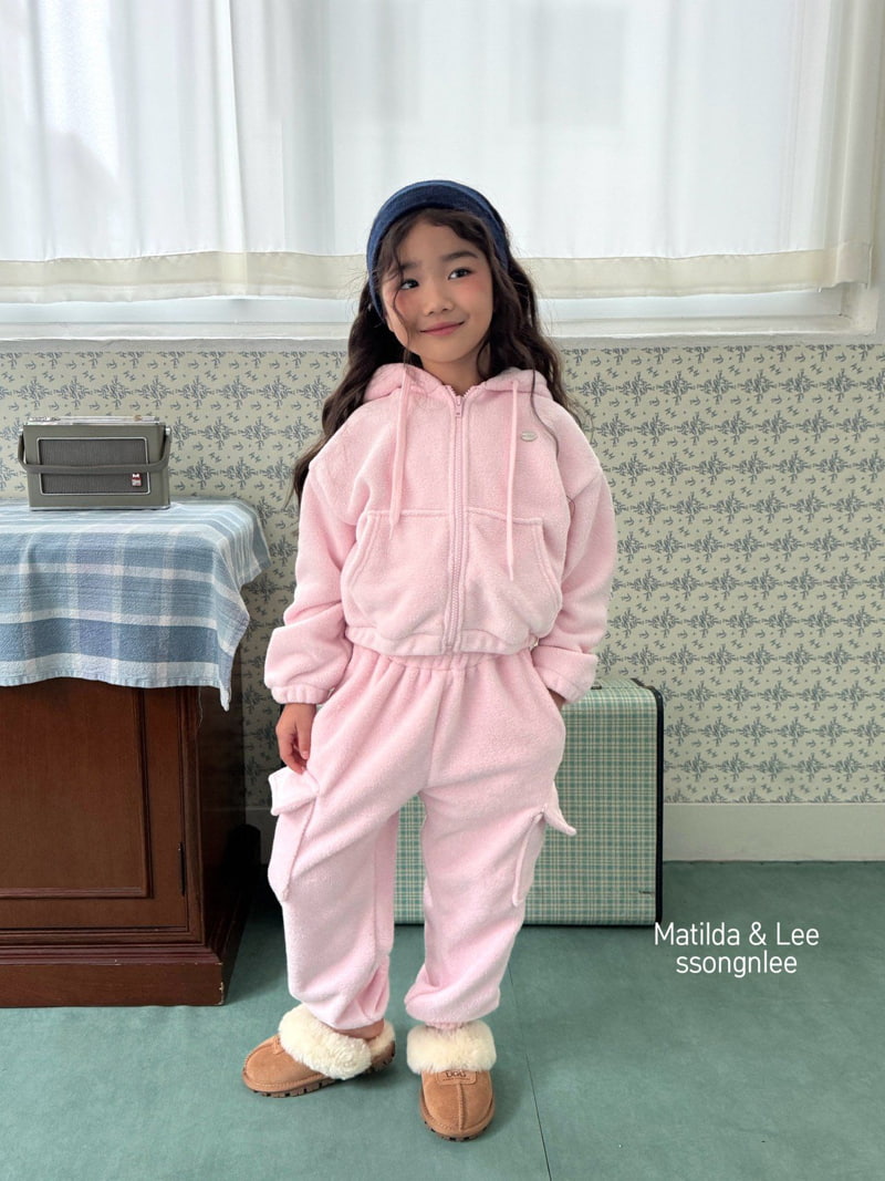 Matilda & Lee - Korean Children Fashion - #littlefashionista - Fleece Cargo Pants - 9