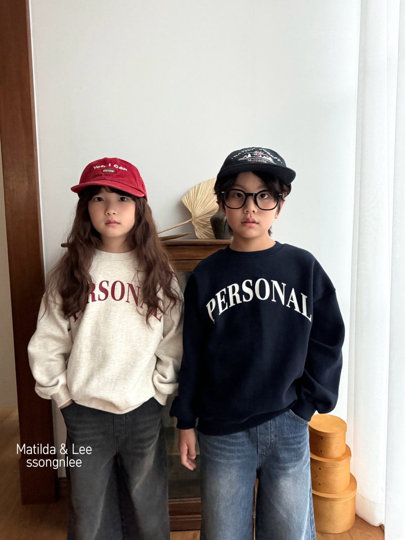 Matilda & Lee - Korean Children Fashion - #littlefashionista - Personal Sweatshirt - 7