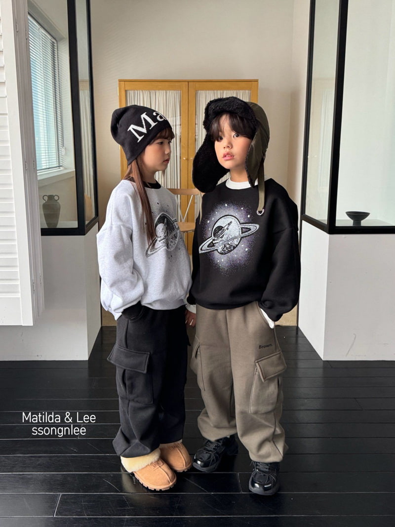 Matilda & Lee - Korean Children Fashion - #littlefashionista - Earth Sweatshirt - 11