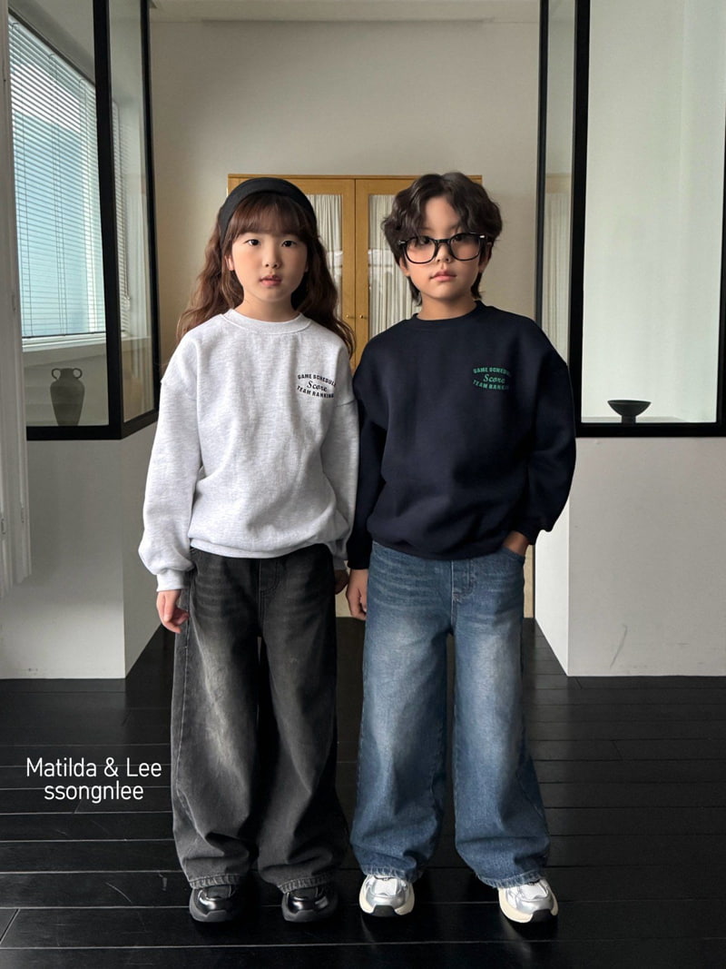 Matilda & Lee - Korean Children Fashion - #magicofchildhood - Score Sweatshirt - 2