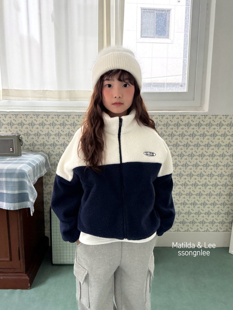 Matilda & Lee - Korean Children Fashion - #magicofchildhood - Raglan Fleece Jacket - 5