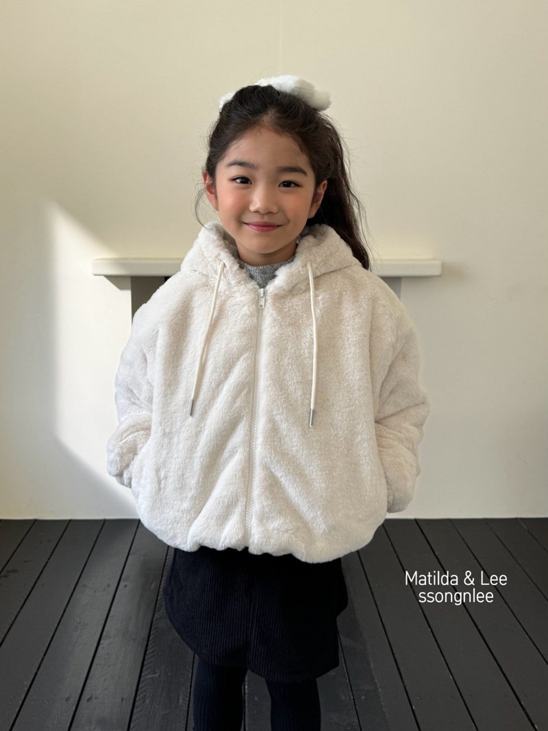 Matilda & Lee - Korean Children Fashion - #littlefashionista - Mink Hooded Jumper - 4