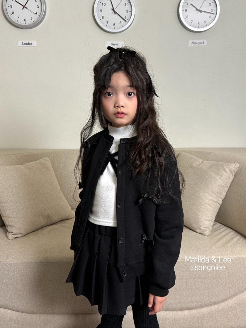 Matilda & Lee - Korean Children Fashion - #magicofchildhood - Ribbon Cardigan - 7