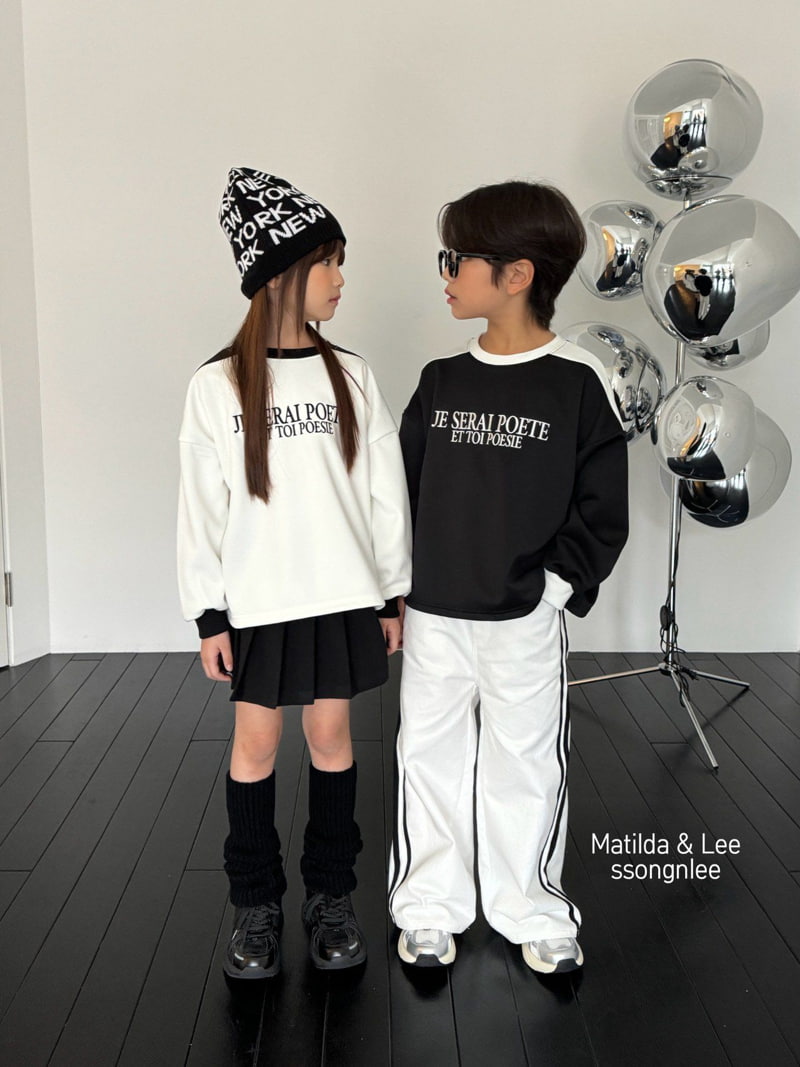 Matilda & Lee - Korean Children Fashion - #magicofchildhood - JE Shoulder Tape Tee - 5