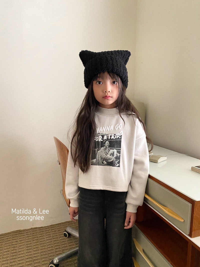 Matilda & Lee - Korean Children Fashion - #magicofchildhood - Trip Crop Mockneck Tee - 6