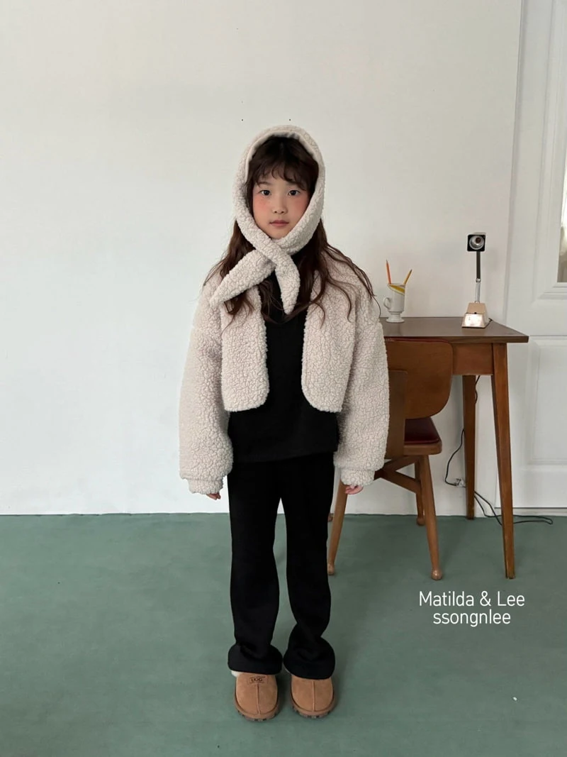 Matilda & Lee - Korean Children Fashion - #minifashionista - Fluffy Bolero Set - 2