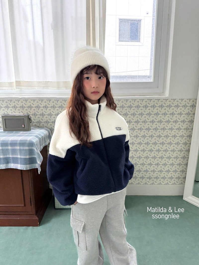 Matilda & Lee - Korean Children Fashion - #minifashionista - Raglan Fleece Jacket - 6