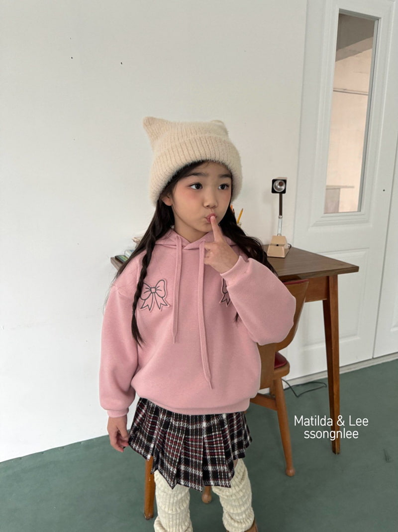 Matilda & Lee - Korean Children Fashion - #minifashionista - Ribbon Embroidery Hood Top - 10