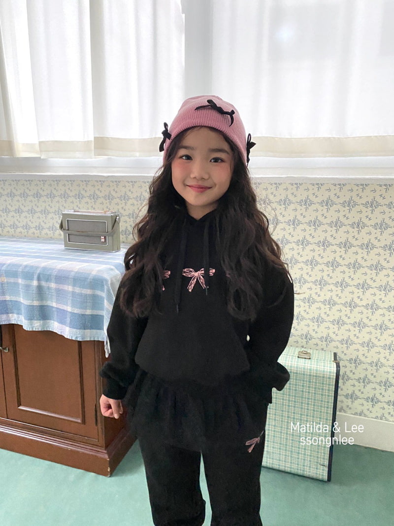 Matilda & Lee - Korean Children Fashion - #magicofchildhood - Lace Ribbon Hood - 4