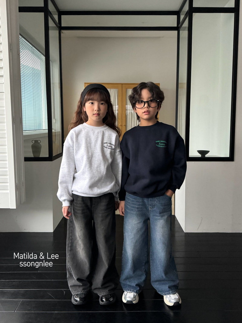 Matilda & Lee - Korean Children Fashion - #minifashionista - Score Sweatshirt - 4