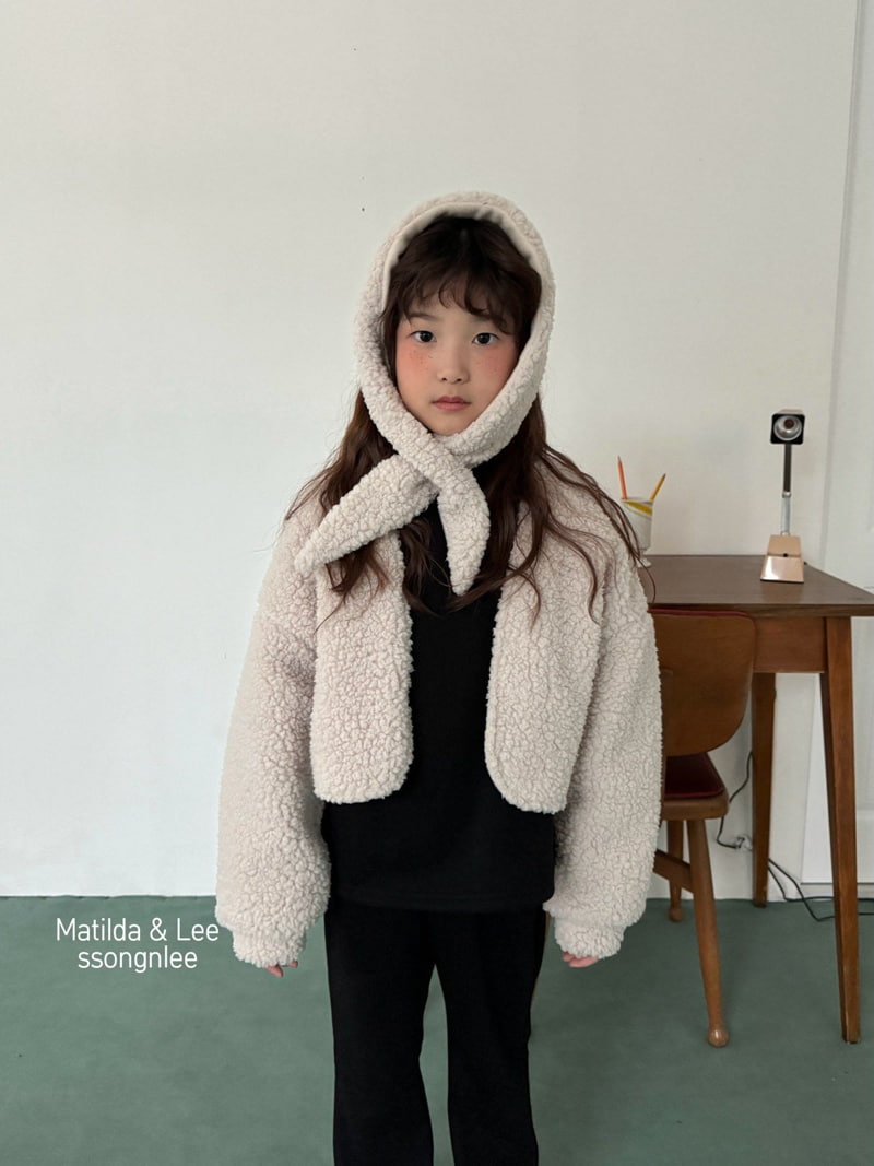 Matilda & Lee - Korean Children Fashion - #prettylittlegirls - Fluffy Bolero Set - 3