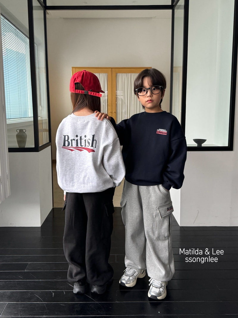 Matilda & Lee - Korean Children Fashion - #prettylittlegirls - British Sweatshirt - 12