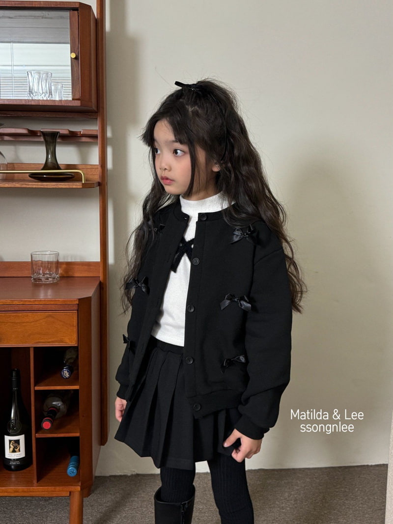 Matilda & Lee - Korean Children Fashion - #prettylittlegirls - Ribbon Cardigan - 9