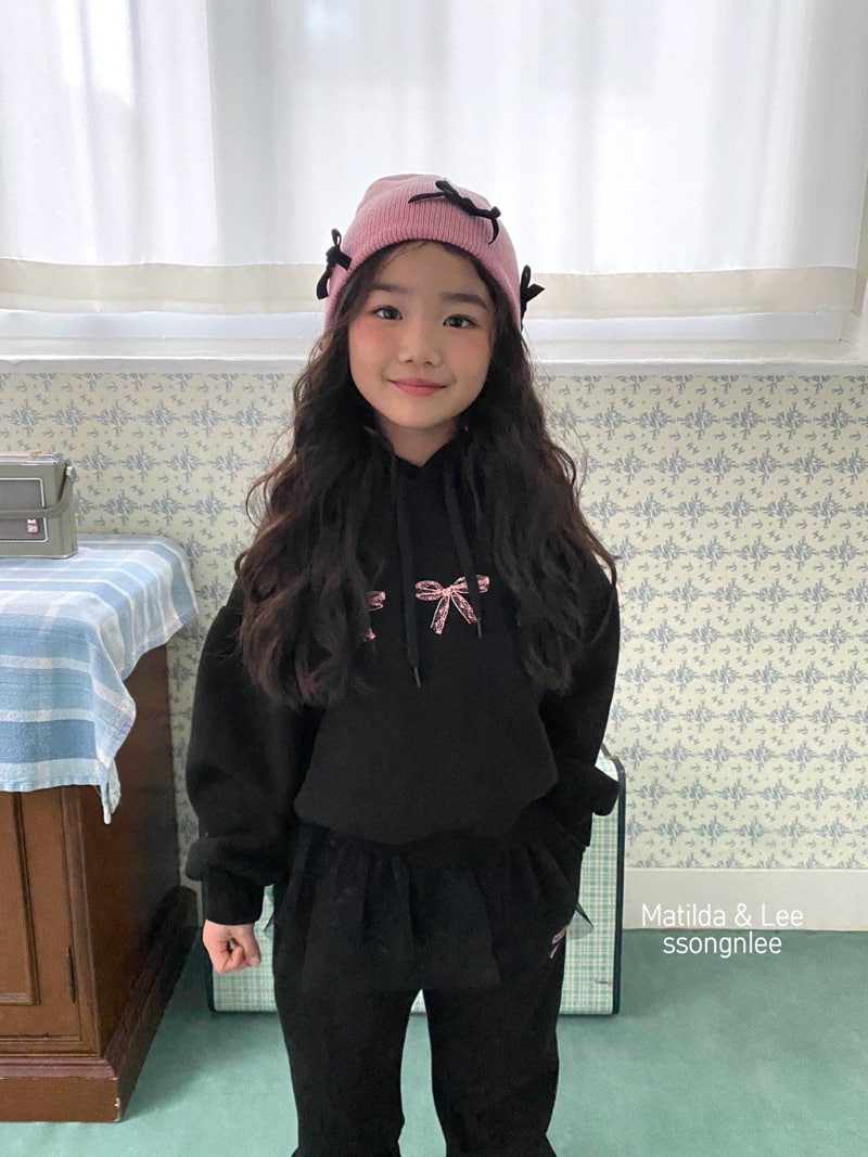 Matilda & Lee - Korean Children Fashion - #prettylittlegirls - Lace Ribbon Hood - 5