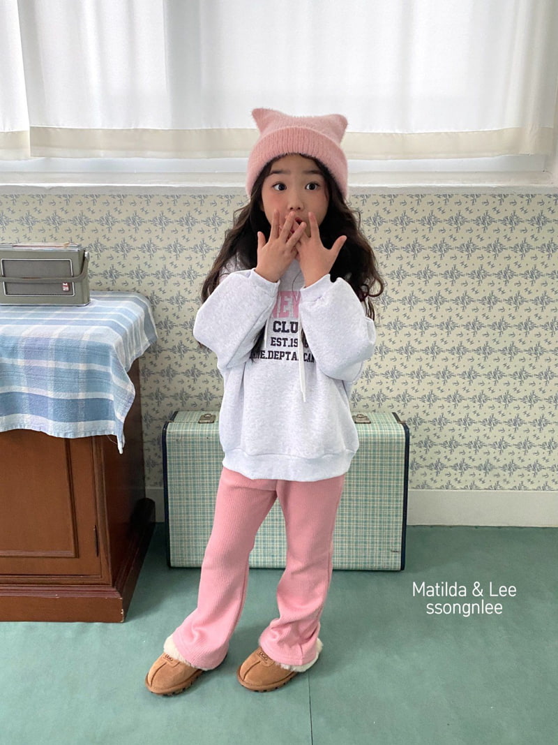 Matilda & Lee - Korean Children Fashion - #prettylittlegirls - Ribbed Bootcut Pants - 9