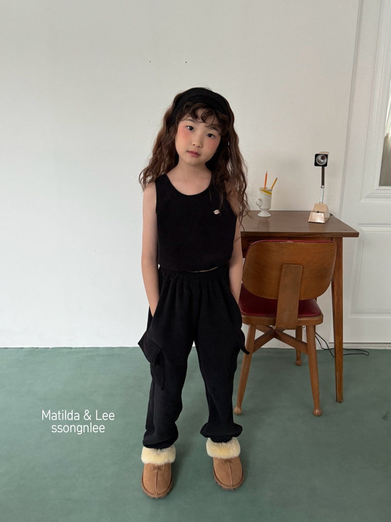 Matilda & Lee - Korean Children Fashion - #prettylittlegirls - Fleece Cargo Pants - 12