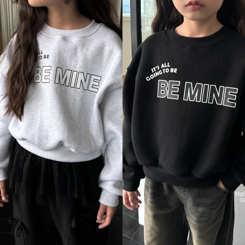 Matilda & Lee - Korean Children Fashion - #stylishchildhood - Be Mind Crop Sweatshirt