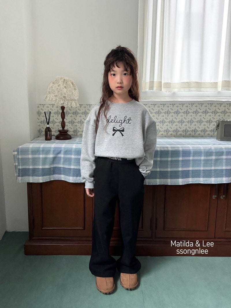 Matilda & Lee - Korean Children Fashion - #toddlerclothing - Delight Sweatshirt - 4