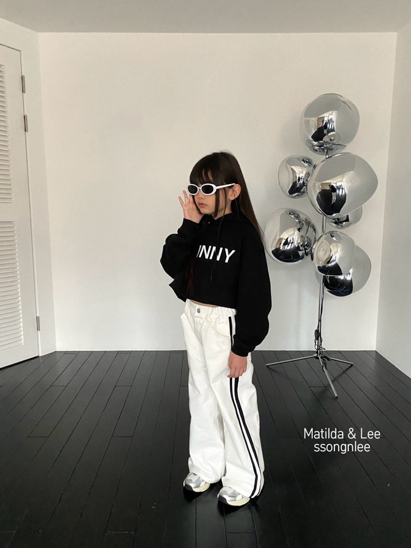 Matilda & Lee - Korean Children Fashion - #stylishchildhood - Two Line Tape Wide Pants - 3