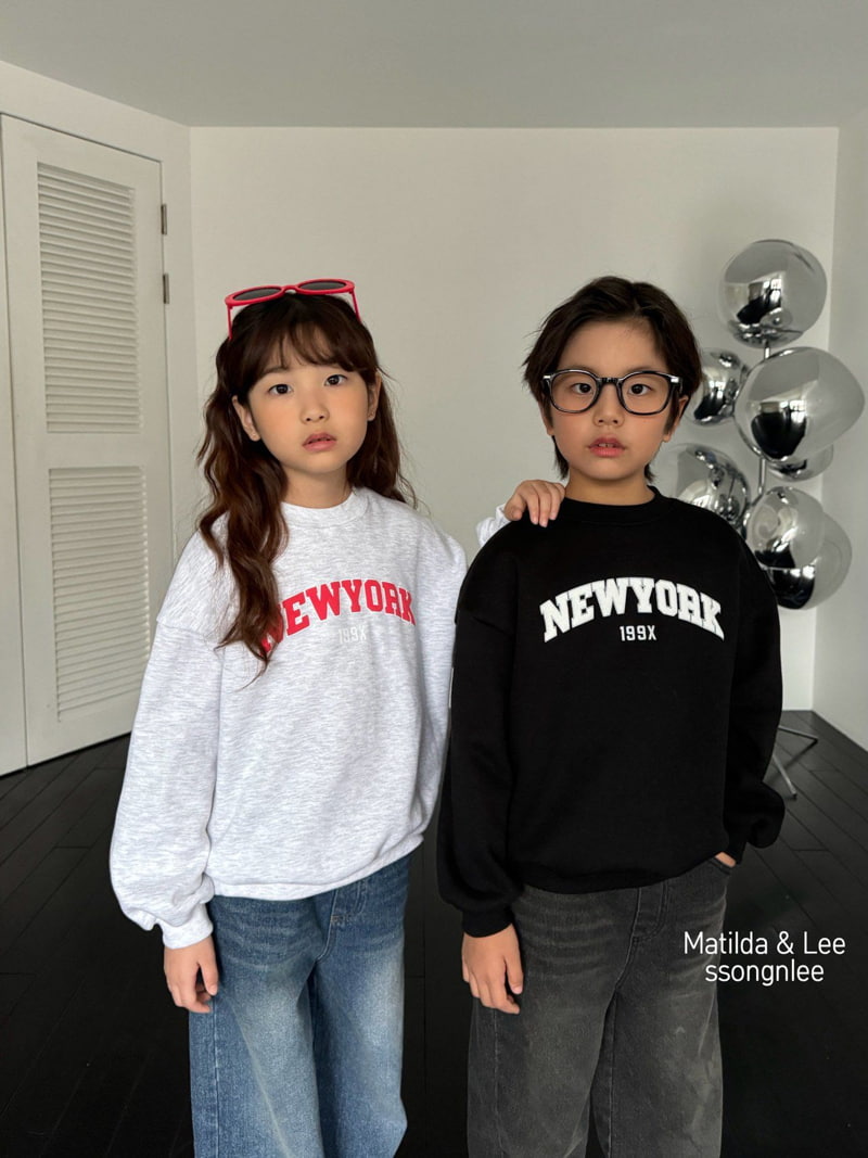 Matilda & Lee - Korean Children Fashion - #stylishchildhood - New York Sweatshirt