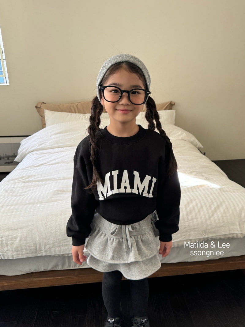 Matilda & Lee - Korean Children Fashion - #stylishchildhood - Crop Layered Sweatshirt - 8