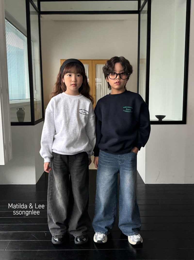 Matilda & Lee - Korean Children Fashion - #todddlerfashion - Score Sweatshirt - 5