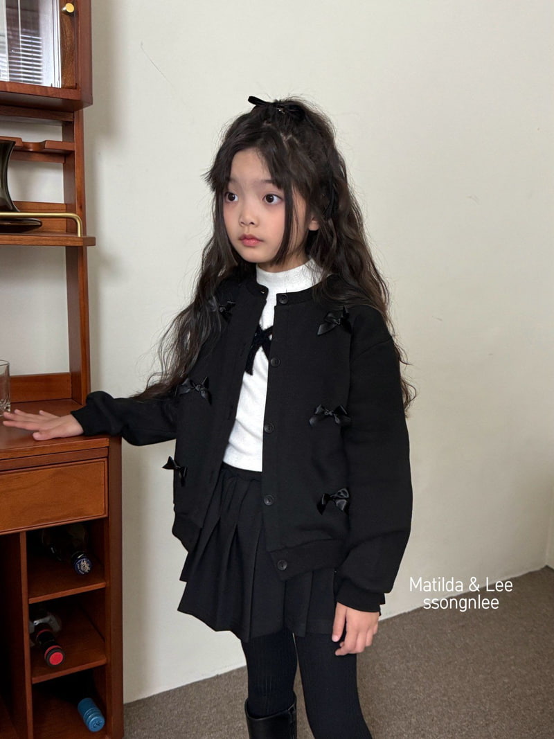 Matilda & Lee - Korean Children Fashion - #todddlerfashion - Ribbon Cardigan - 10