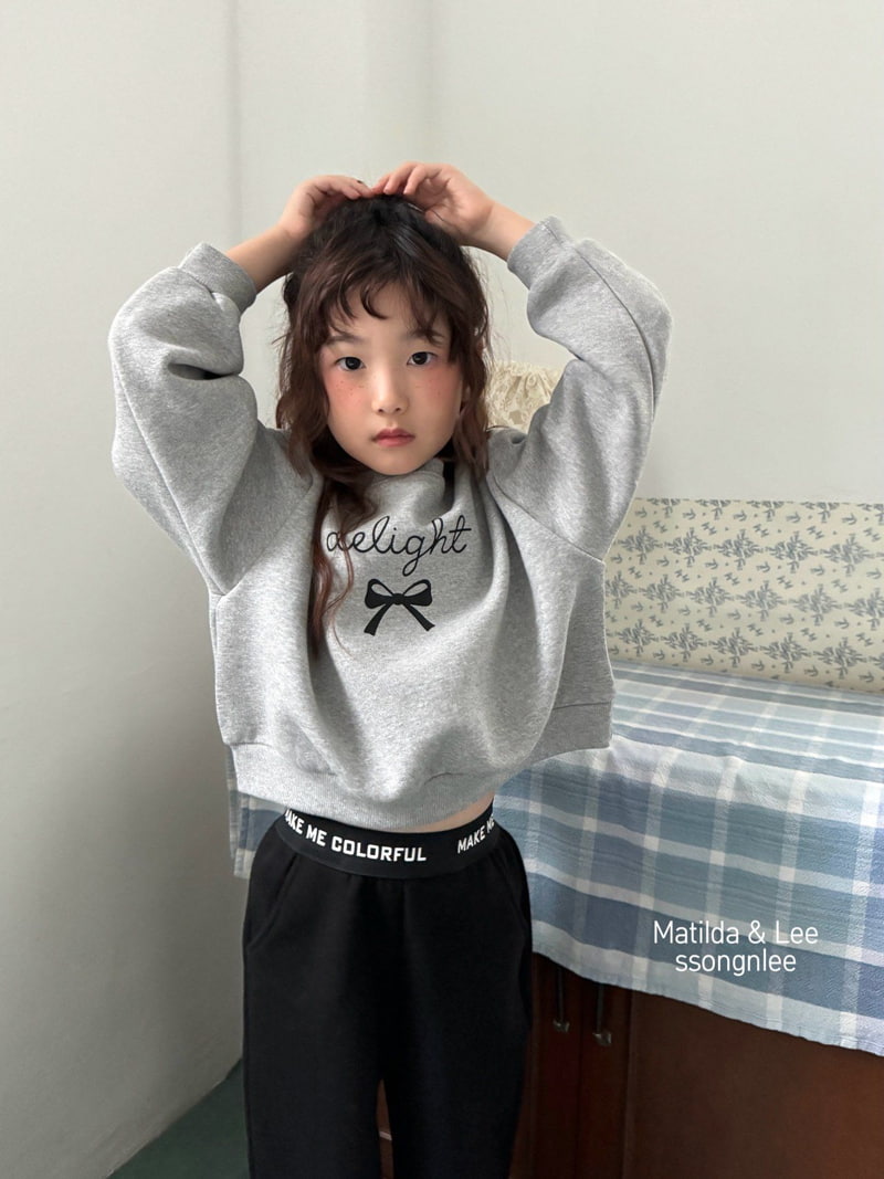 Matilda & Lee - Korean Children Fashion - #todddlerfashion - Delight Sweatshirt - 2