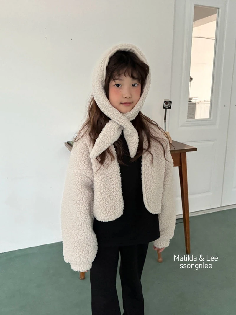 Matilda & Lee - Korean Children Fashion - #toddlerclothing - Fluffy Bolero Set - 5