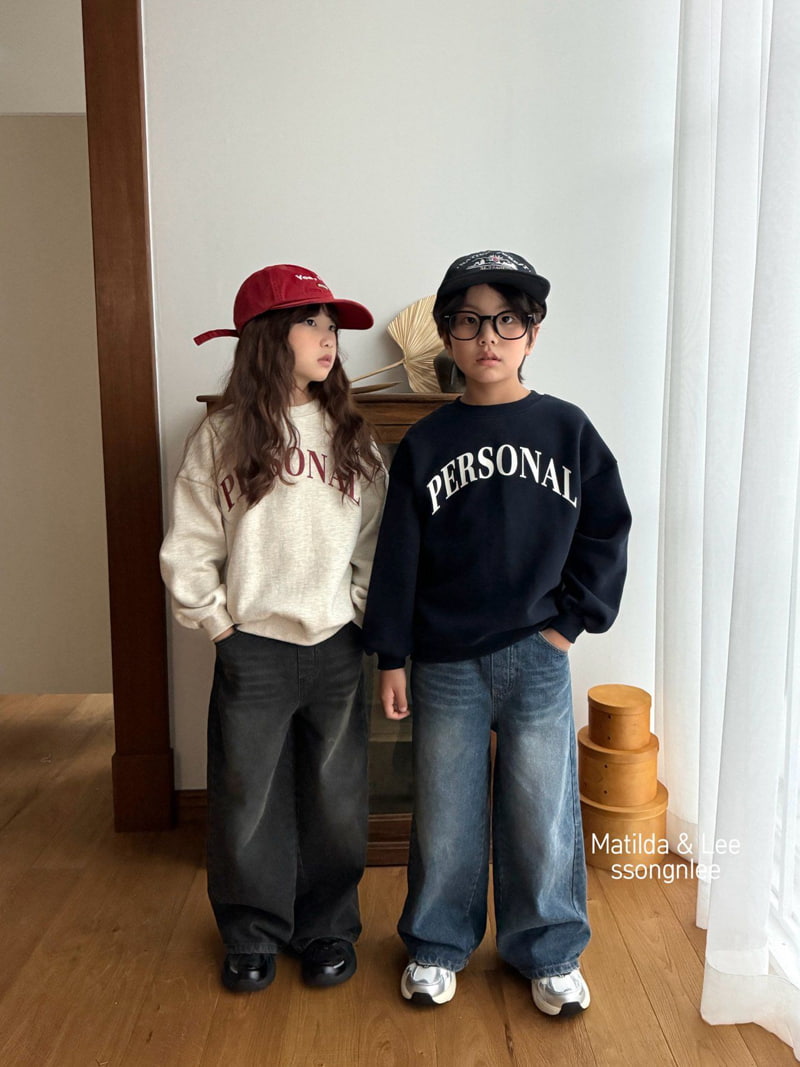 Matilda & Lee - Korean Children Fashion - #toddlerclothing - Personal Sweatshirt - 12