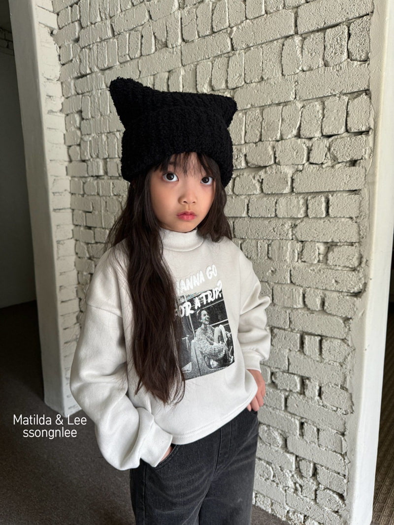 Matilda & Lee - Korean Children Fashion - #toddlerclothing - Trip Crop Mockneck Tee - 10