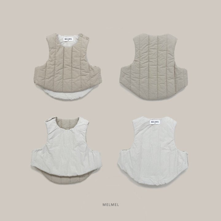 Melmel - Korean Children Fashion - #fashionkids - Liver Padding Vest - 4