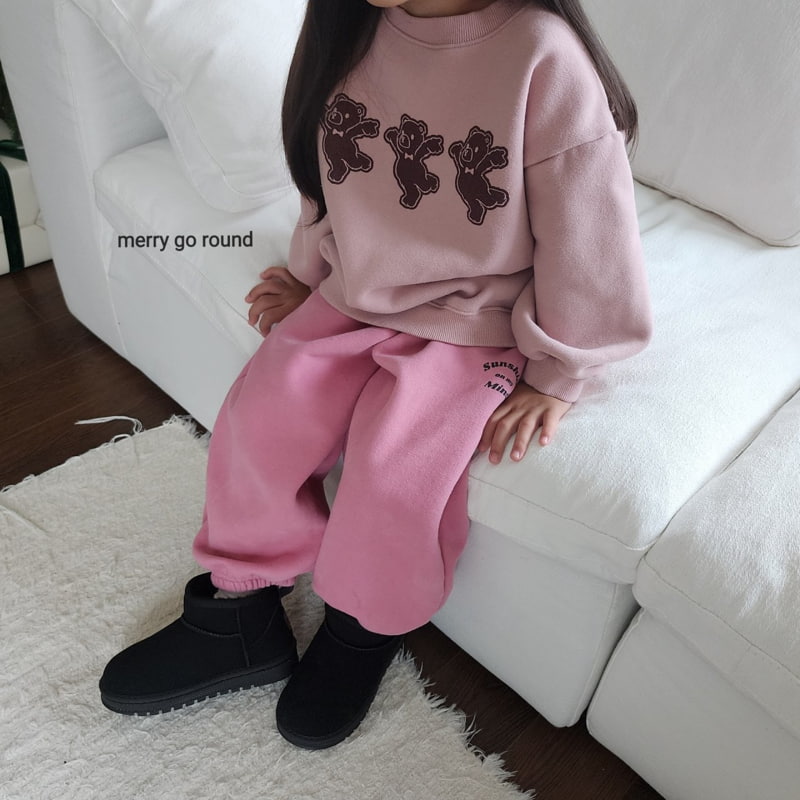 Merry Go Round - Korean Children Fashion - #kidzfashiontrend - Sunshine Jogger Pants - 4