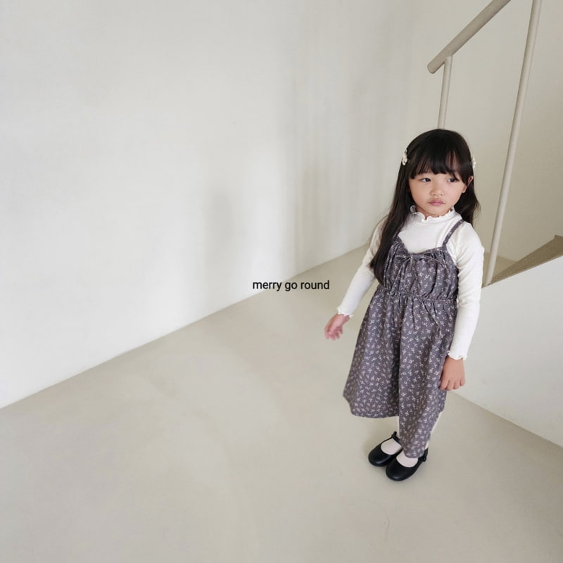 Merry Go Round - Korean Children Fashion - #Kfashion4kids - Mini Flower One-piece - 11