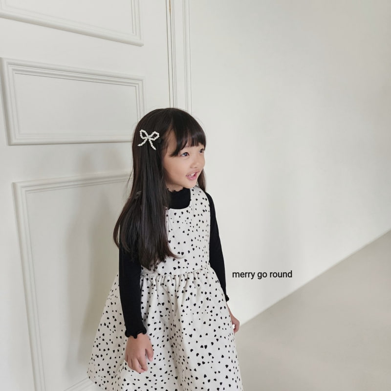 Merry Go Round - Korean Children Fashion - #childofig - Heart One-piece - 11