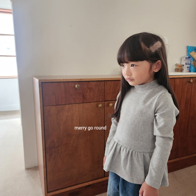 Merry Go Round - Korean Children Fashion - #childofig - Frill Tee - 9