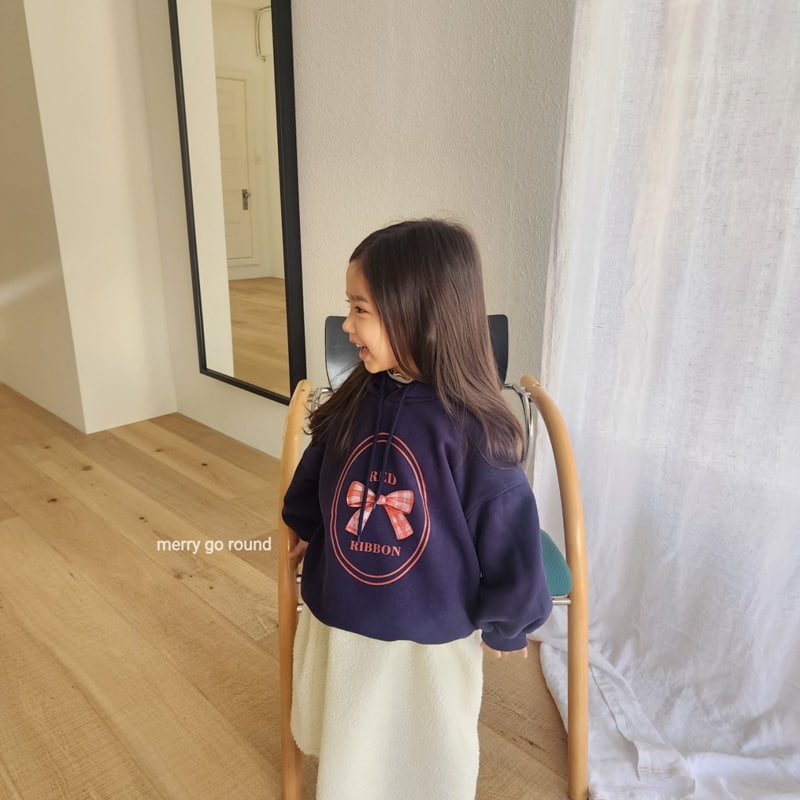 Merry Go Round - Korean Children Fashion - #childofig - Ribbon Hoodie